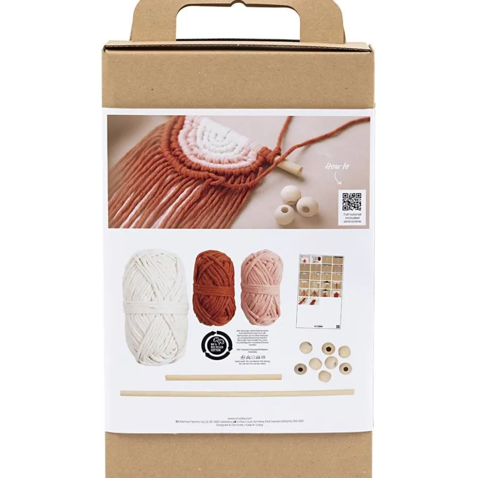 Creativ Company Craft Kit Macramé| Macramé|Diy-Kits, Textiles And Yarn