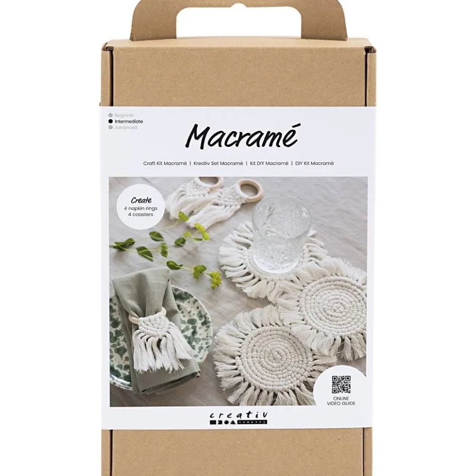 Creativ Company Craft Kit Macramé| Macramé|Diy-Kits, Textiles And Yarn