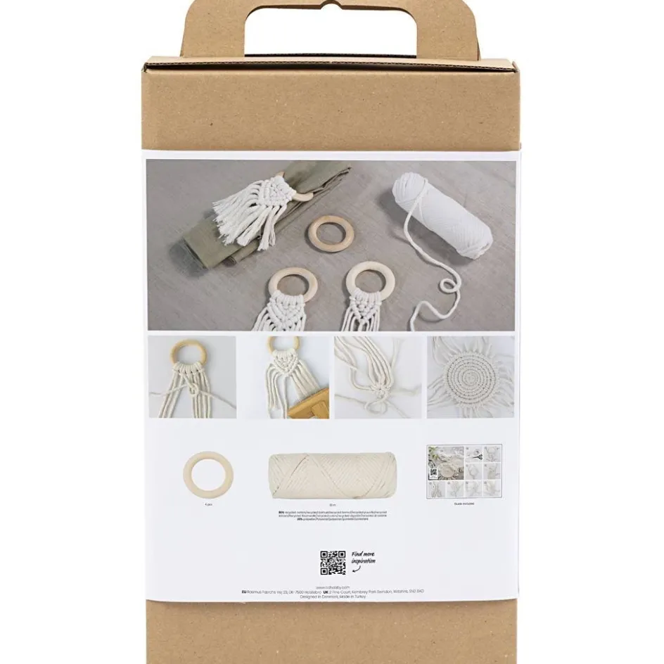 Creativ Company Craft Kit Macramé| Macramé|Diy-Kits, Textiles And Yarn