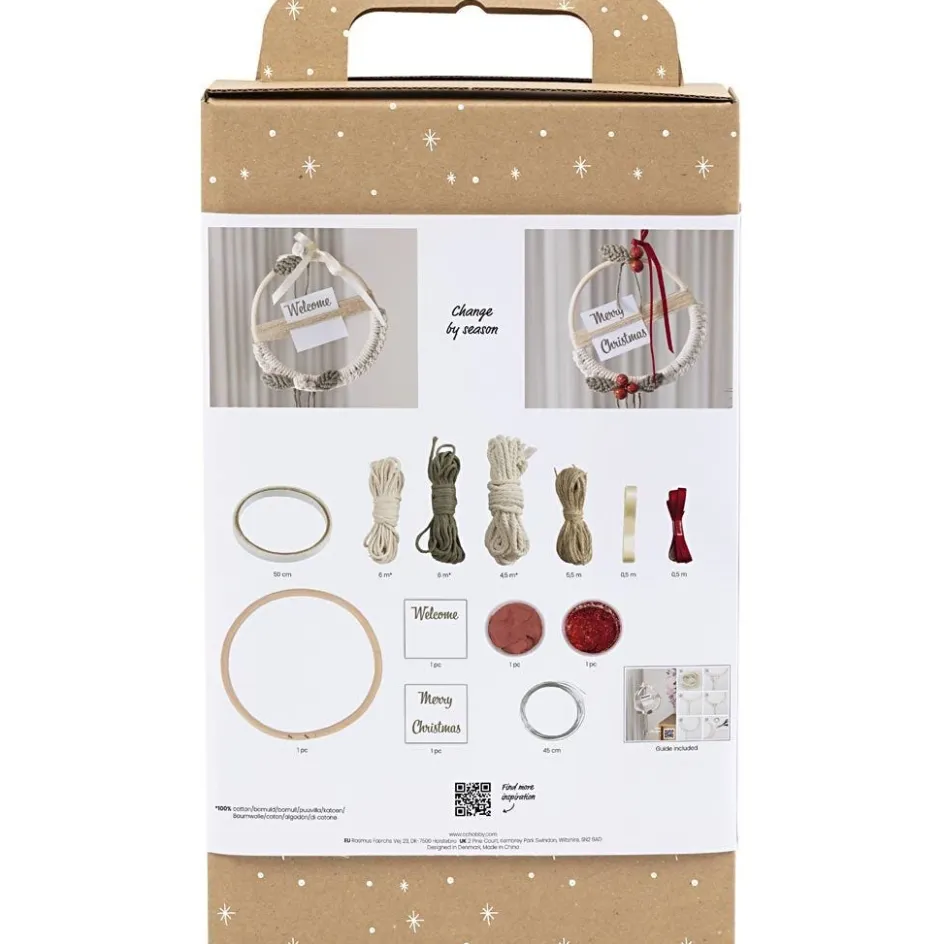 Creativ Company Craft Kit Macramé| Macramé|Diy-Kits, Textiles And Yarn