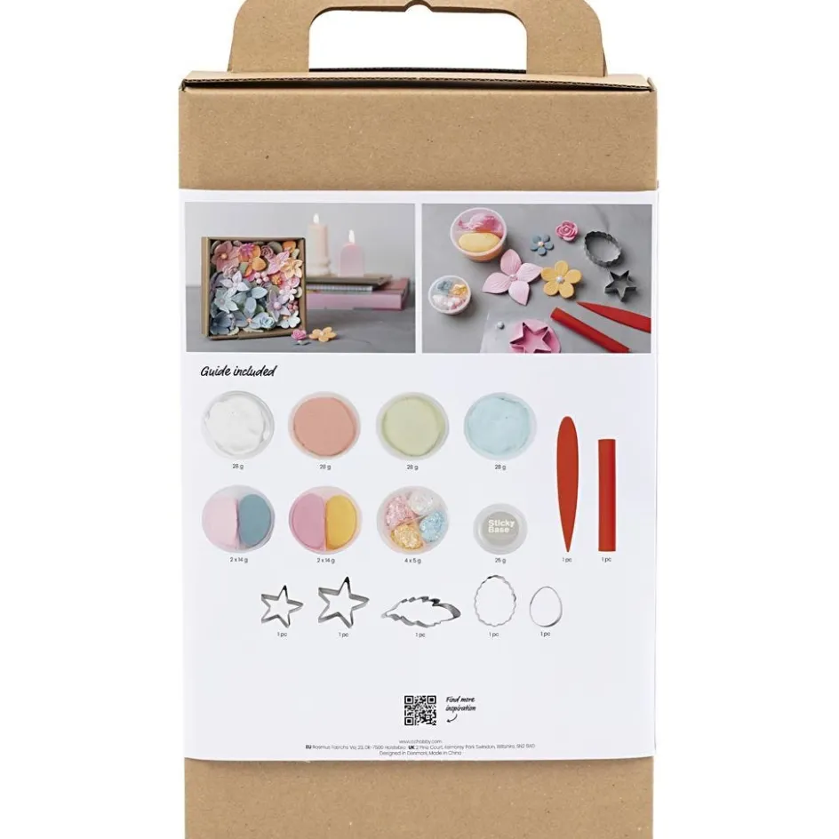 Creativ Company Craft Kit Modelling| Air Drying Clay And Modelling Compounds|Diy-Kits, Modelling And Casting
