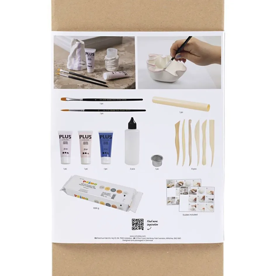 Creativ Company Craft Kit Modelling| Air Drying Clay And Modelling Compounds|Diy-Kits, Modelling And Casting