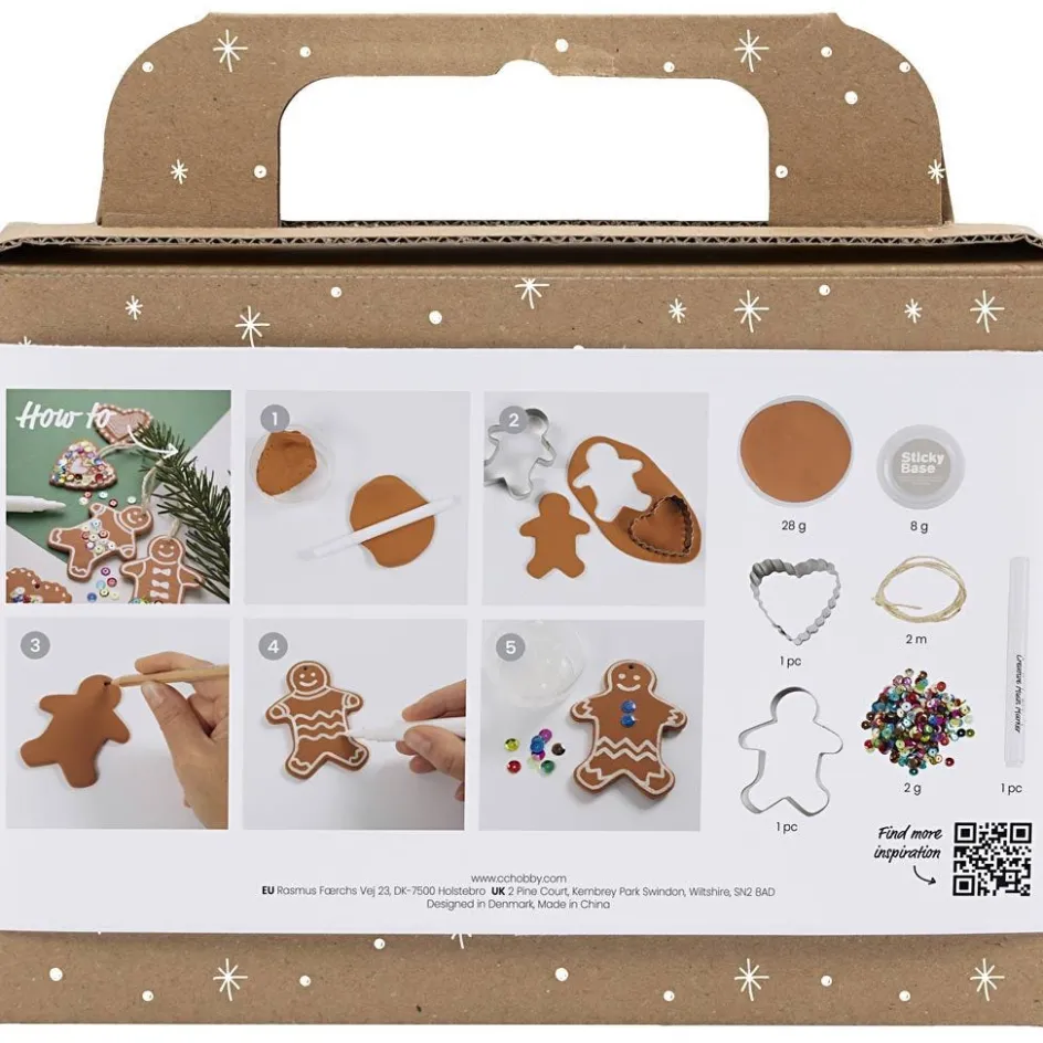 Creativ Company Craft Kit Modelling| Air Drying Clay And Modelling Compounds|Diy-Kits, Modelling And Casting
