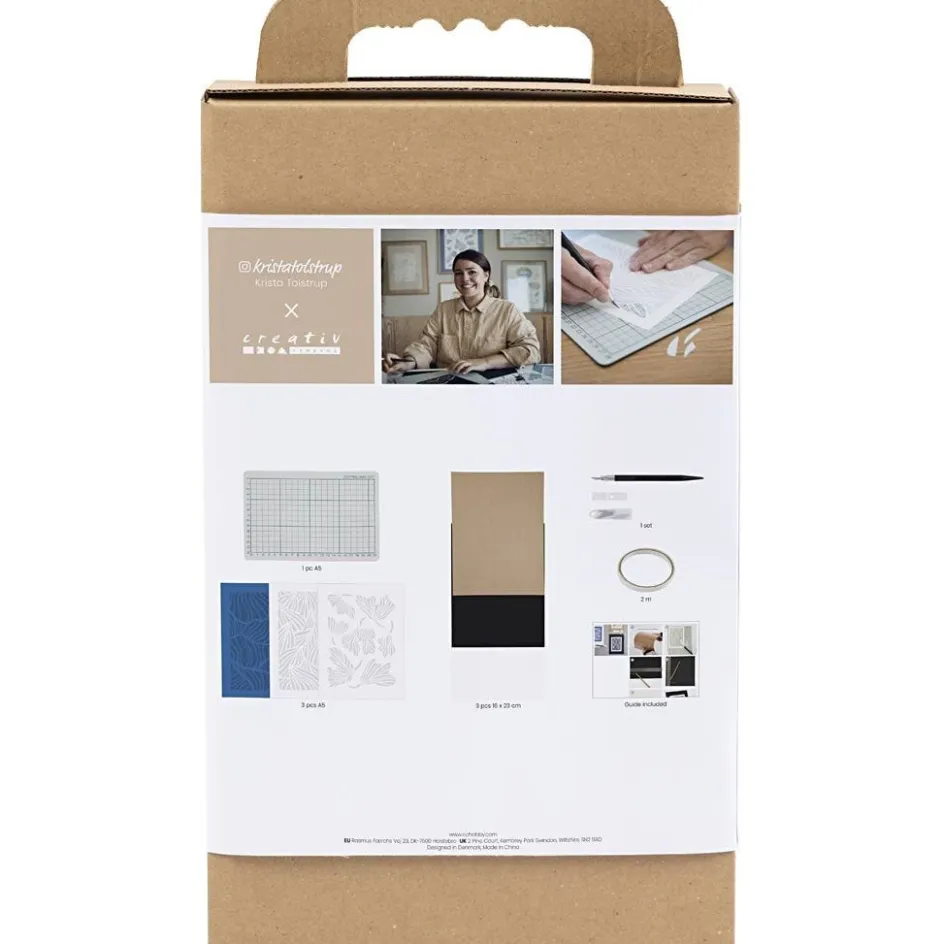 Creativ Company Craft Kit Paper Art| Paper And Card|Paper Decorations And Paper Figures