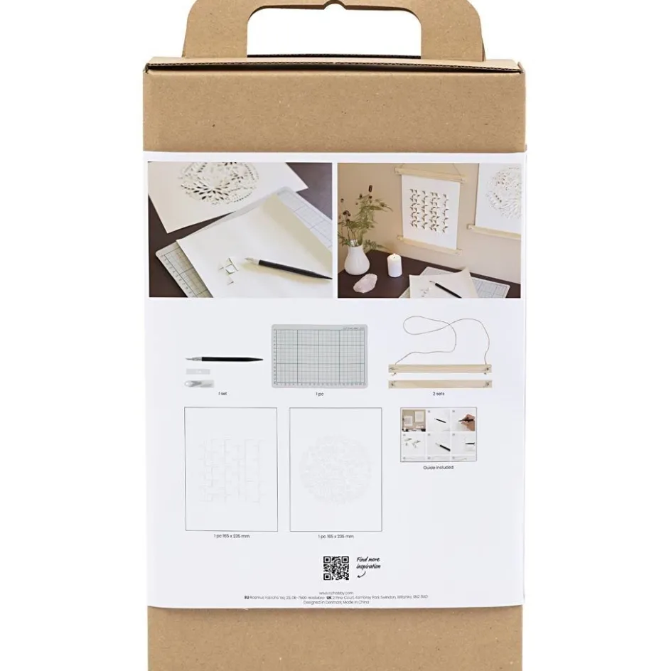 Creativ Company Craft Kit Paper Art| Paper Decorations And Paper Figures|Paper And Card