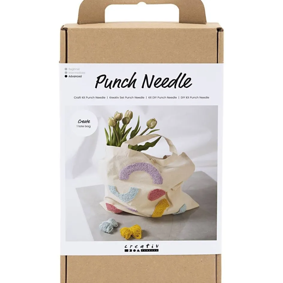 Creativ Company Craft Kit Punch Needle| Embroidery And Needle Punch|Diy-Kits, Textiles And Yarn