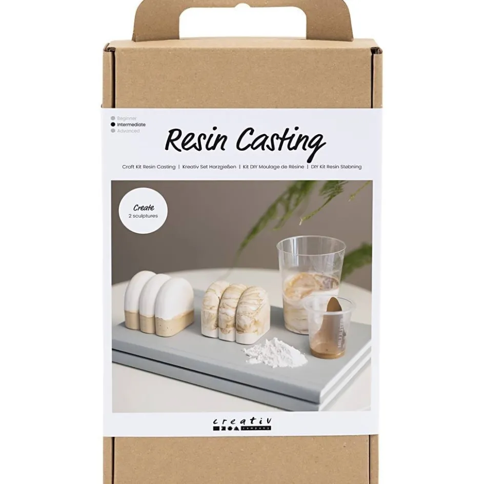 Creativ Company Craft Kit Resin Casting| Resin Cast|Moulds