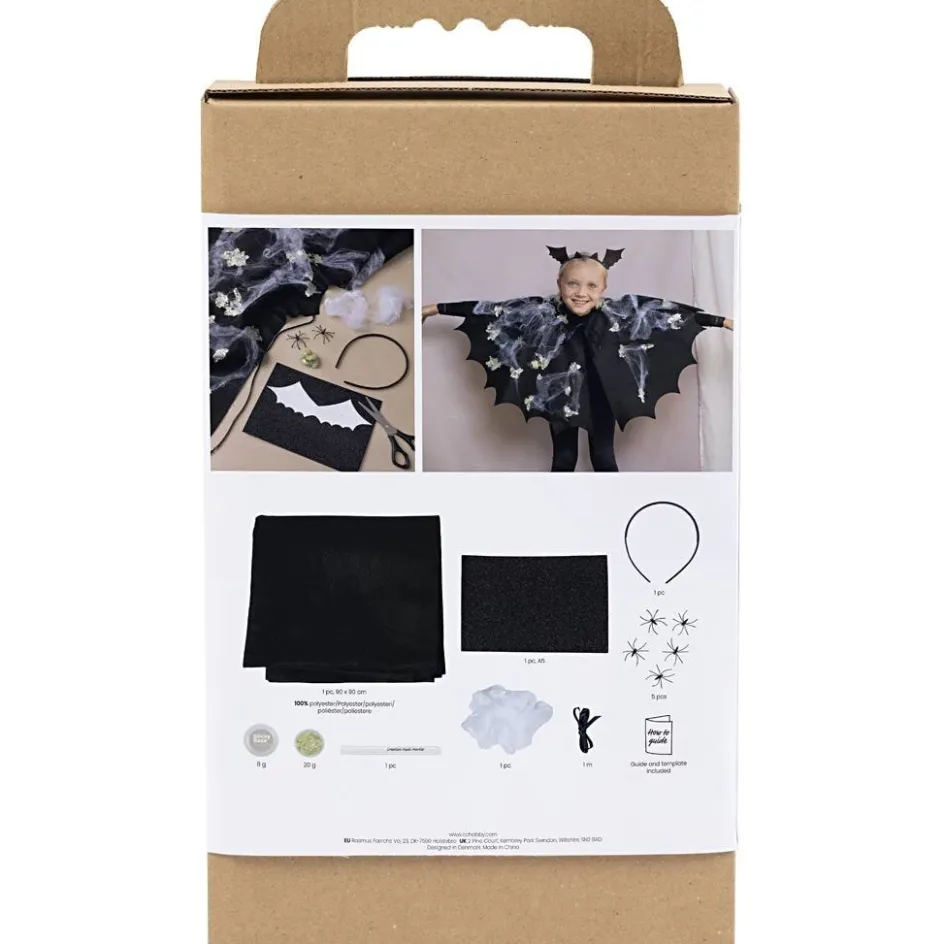 Creativ Company Craft Kit Spooky Costume| Felt And Fleece|Diy-Kits, Textiles And Yarn