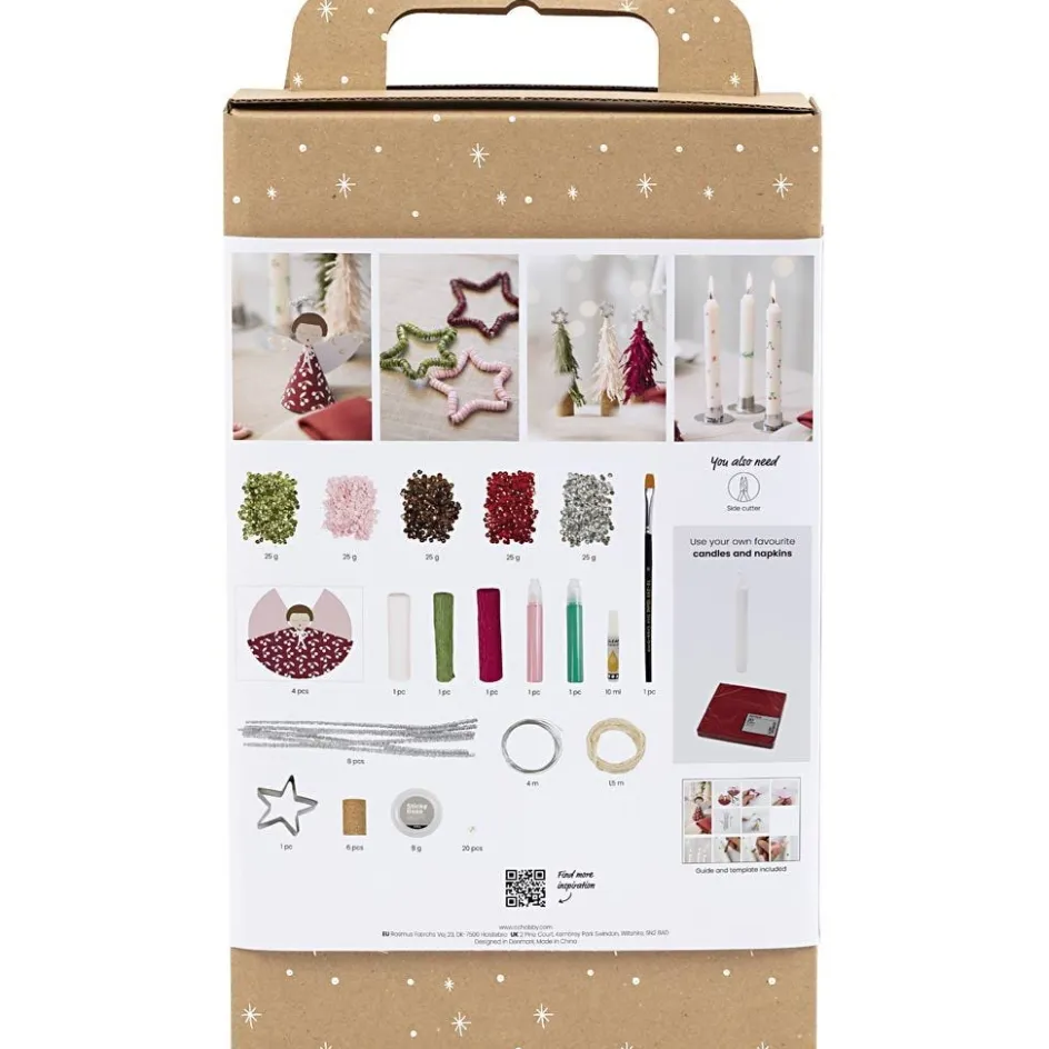 Creativ Company Craft Kit Table Decorations| Diy-Kits, Basic Items And Tools