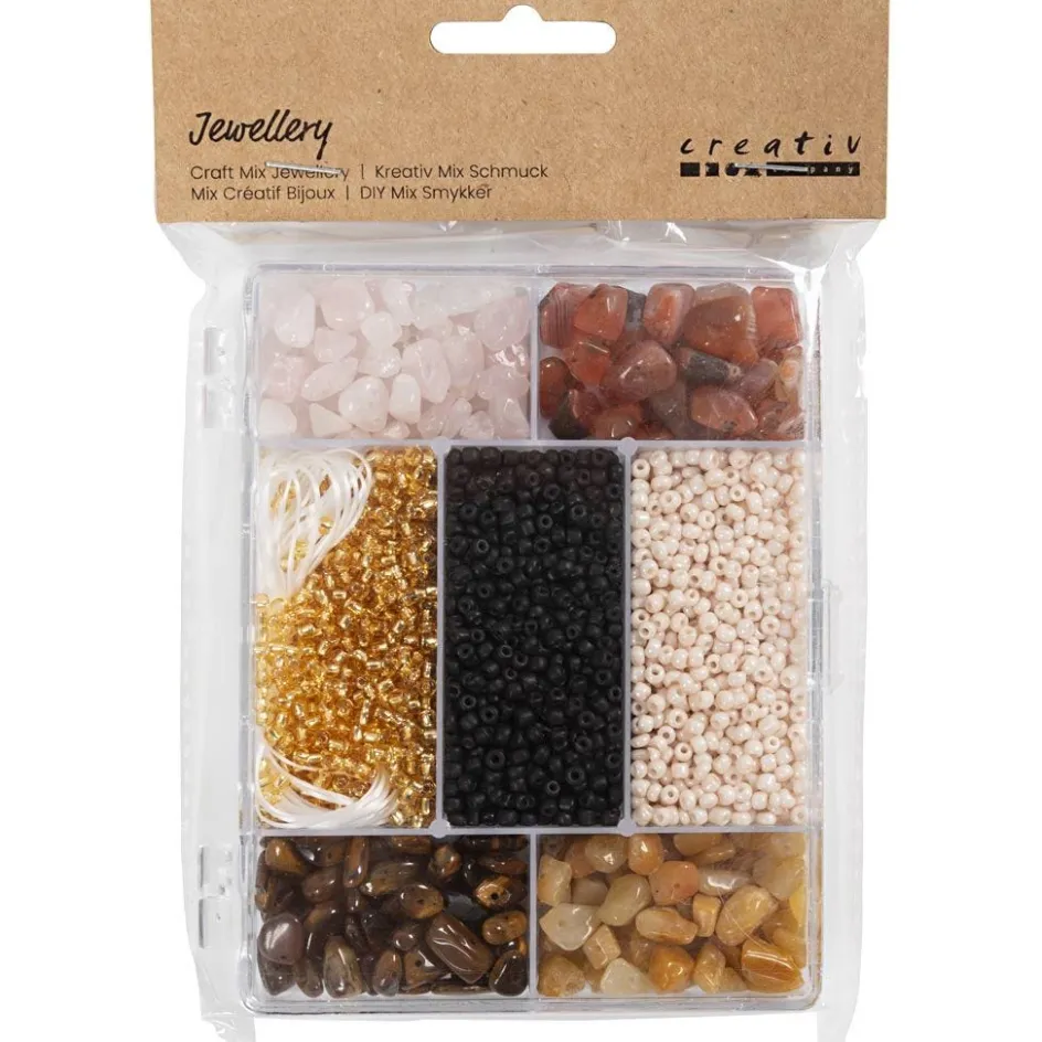 Creativ Company Craft Mix Jewellery| Beads|Diy-Kits, Beads And Jewellery Making
