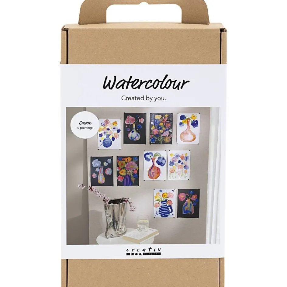 Creativ Company Craft Mix Watercolour| Textile Decoration|Watercolour Paints