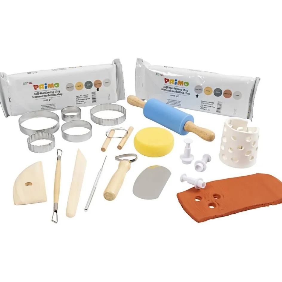 Creativ Company Creative kit – Clay projects| Air Drying Clay And Modelling Compounds|Diy-Kits, Modelling And Casting