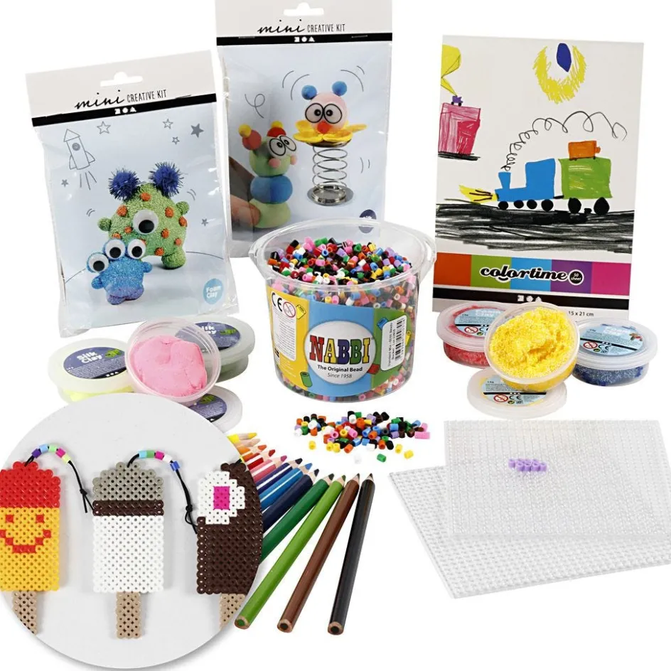 Creativ Company Creative kit – Indoor creativity| Air Drying Clay And Modelling Compounds|Diy-Kits, Modelling And Casting