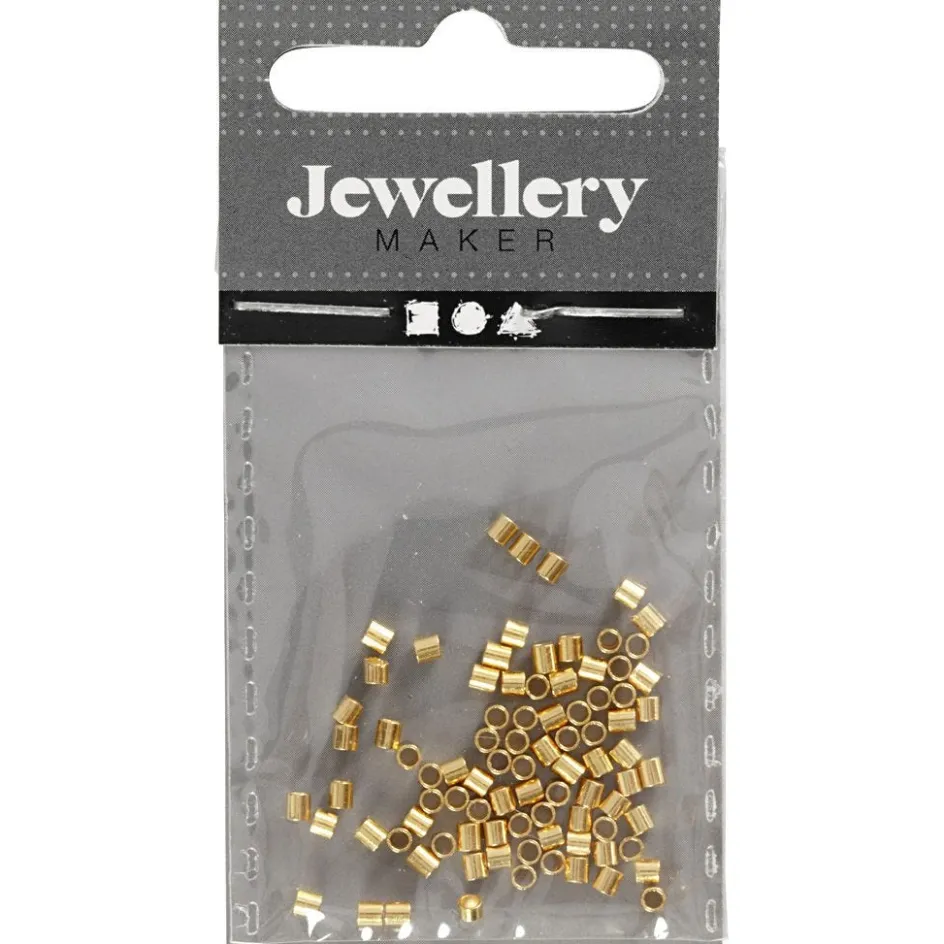 Creativ Company Crimpy Beads Tubes| Jewellery Making Elements