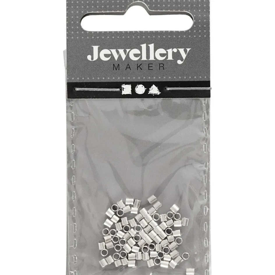 Creativ Company Crimpy Beads Tubes| Jewellery Making Elements
