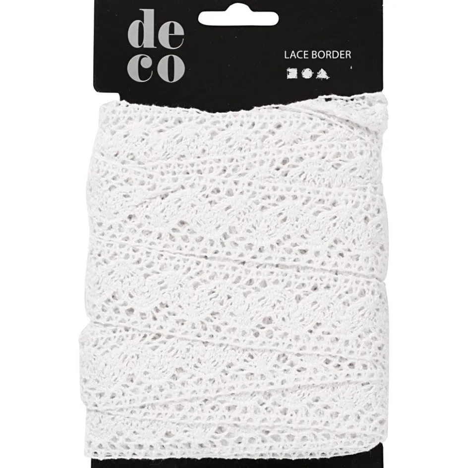 Creativ Company Crochet Lace Border| Ribbon, Cord And Lace