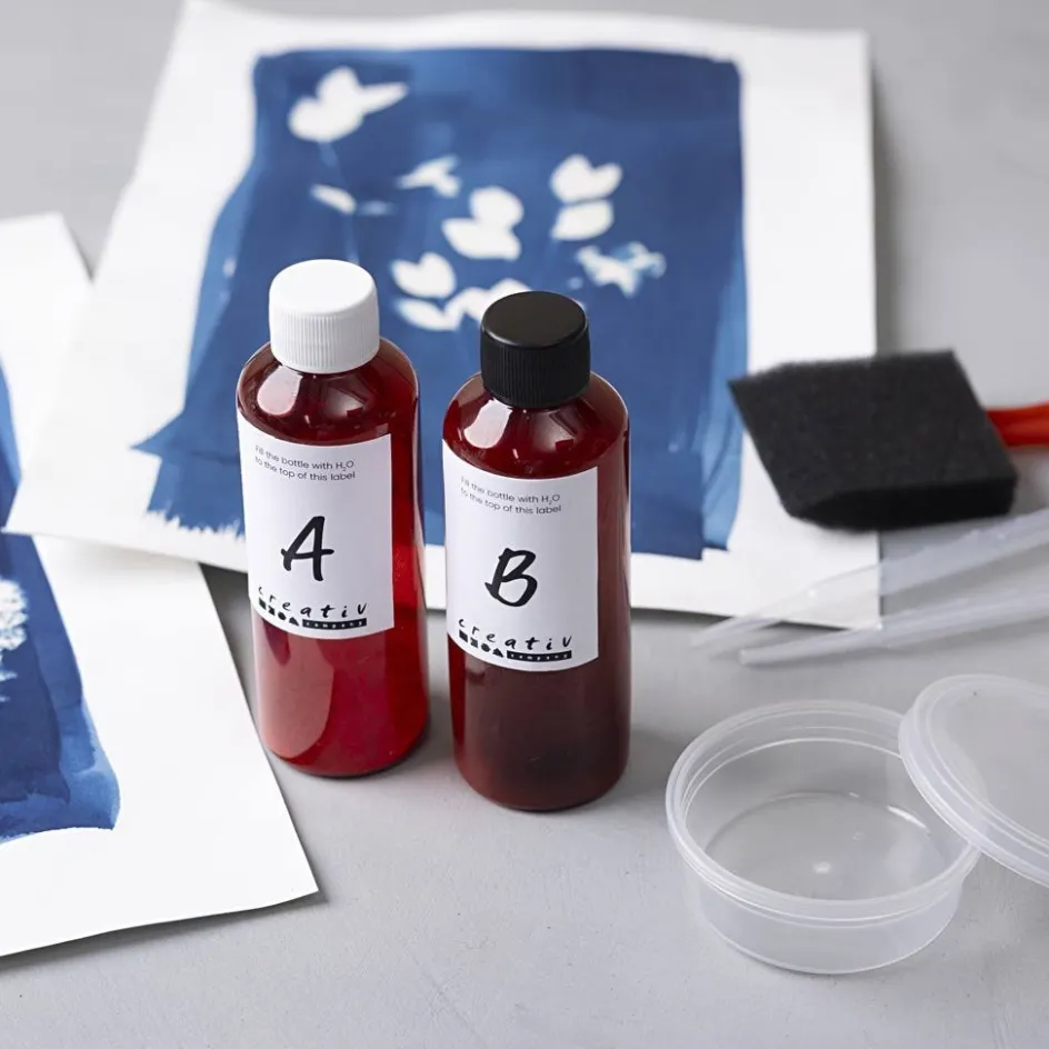 Creativ Company Cyanotype Tool Kit| Diy-Kits, Paints And Painting Accessories