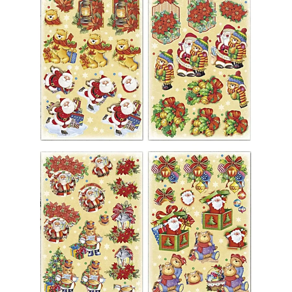 Creativ Company 3D Decoupage Motifs| Stickers And Vintage Die-Cuts