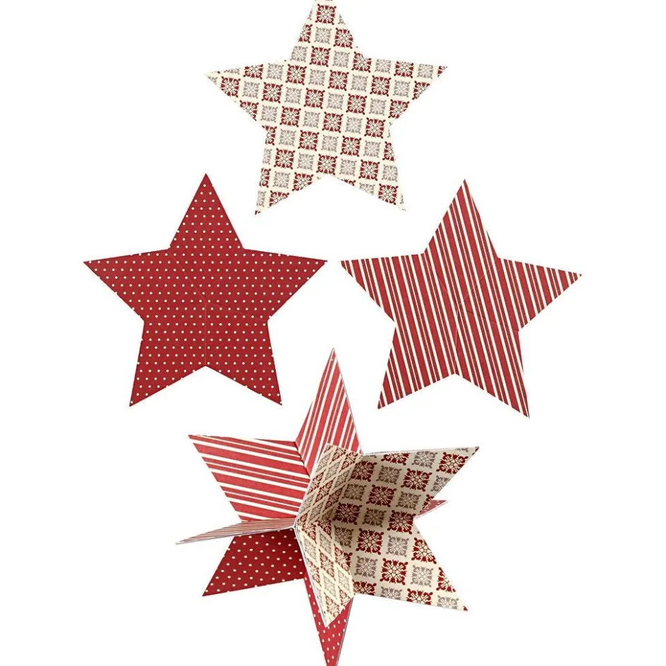 Vivi Gade 3D Stars| Paper Decorations And Paper Figures