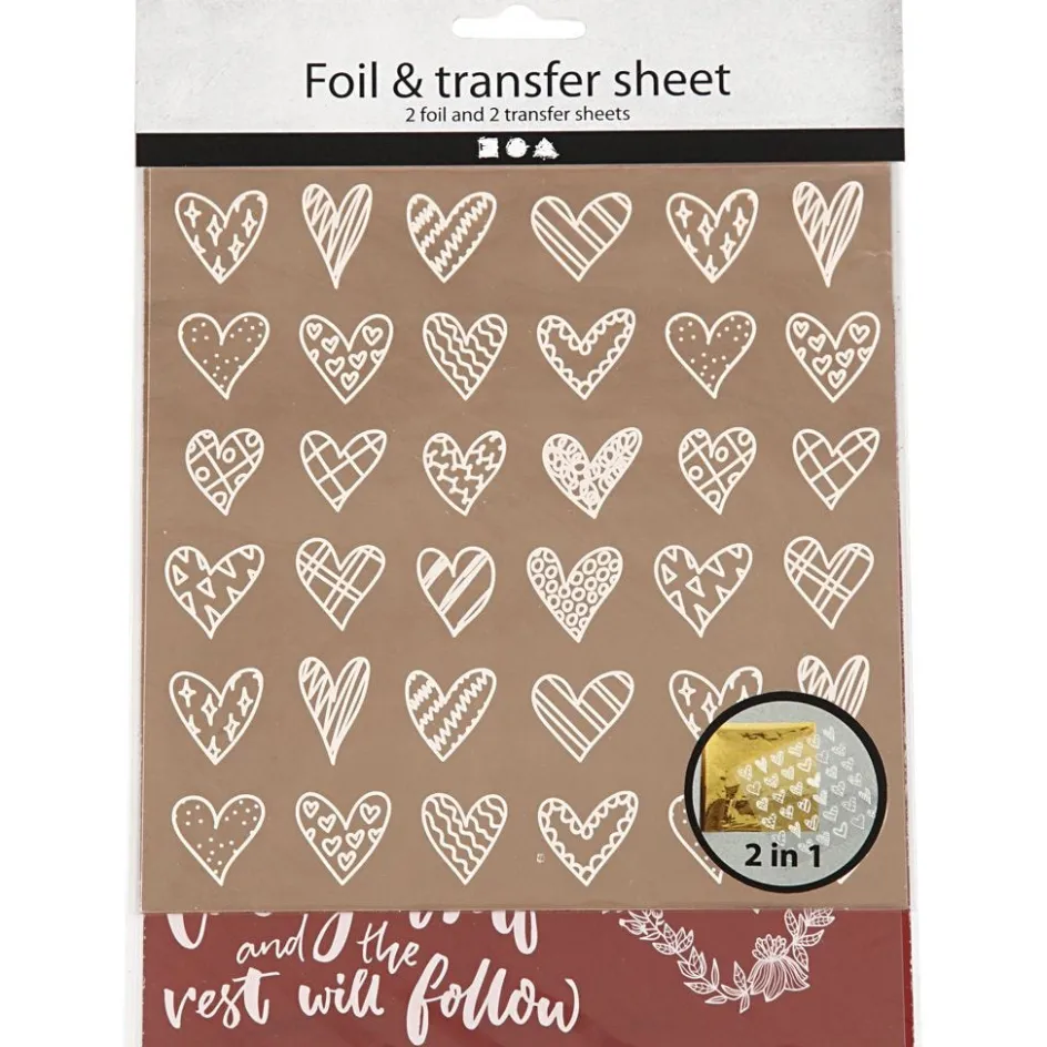 Creativ Company Deco Foil and transfer sheet| Glitter, Foil And Seals