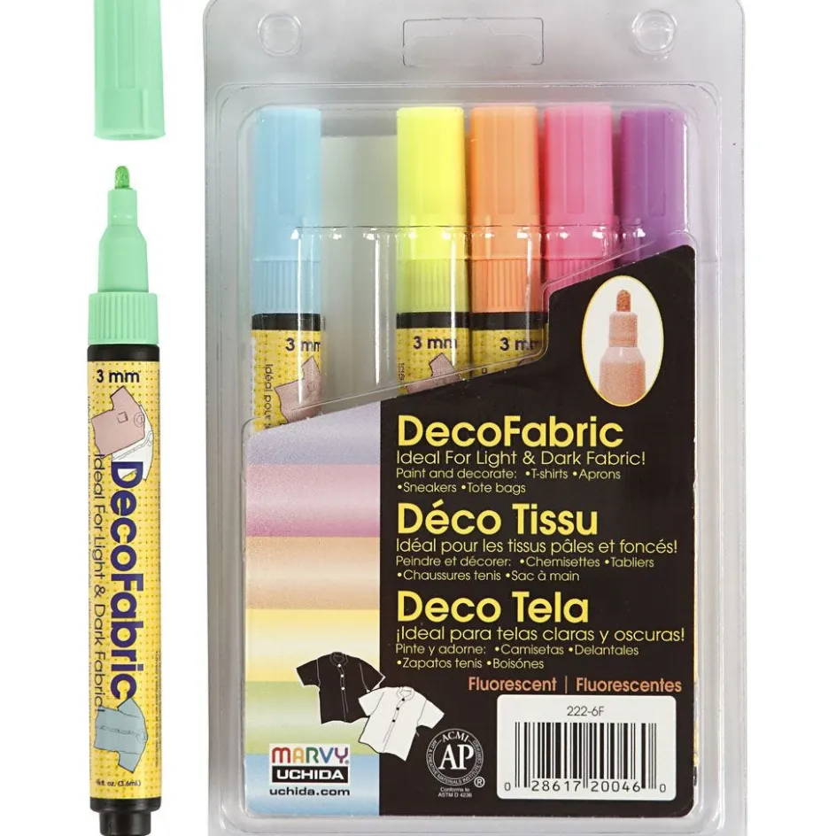 Creativ Company Deco Textile Markers| Textile Decoration