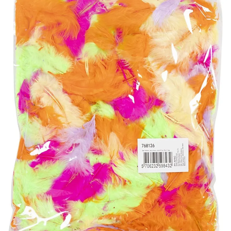 Creativ Company Down Feathers| Feathers, Pom-Poms And Pipe Cleaners