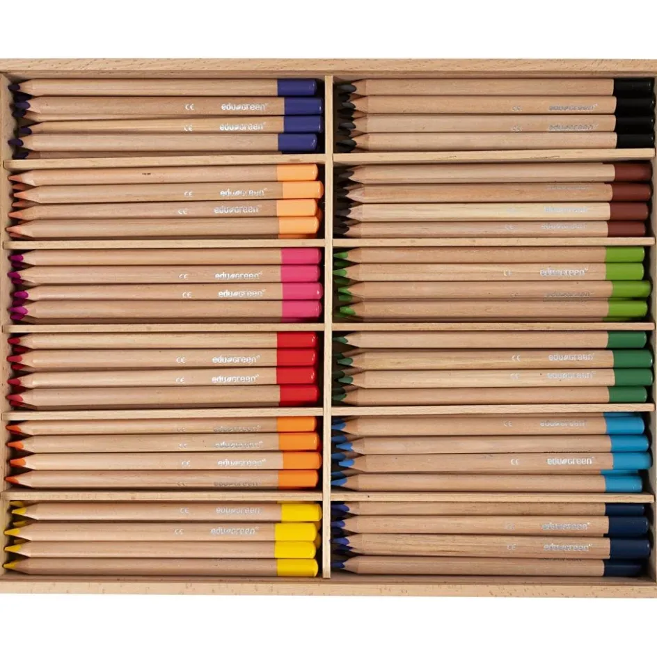 EDU3 Edugreen Jumbo Coloured Pencils| Paints And Painting Accessories|Pencils And Chalks