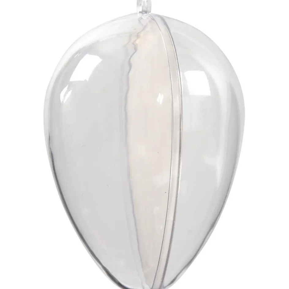 Creativ Company Egg-Shaped Baubles to Decorate| Figures, Eggs And Animals For Decorating