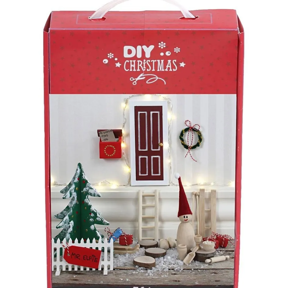 Creativ Company Elf Door Kit| Miniature|Diy-Kits, Basic Items And Tools