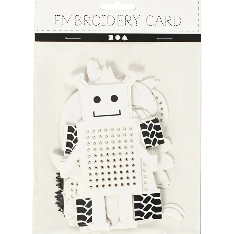 Creativ Company Embroidery card| Embroidery And Needle Punch