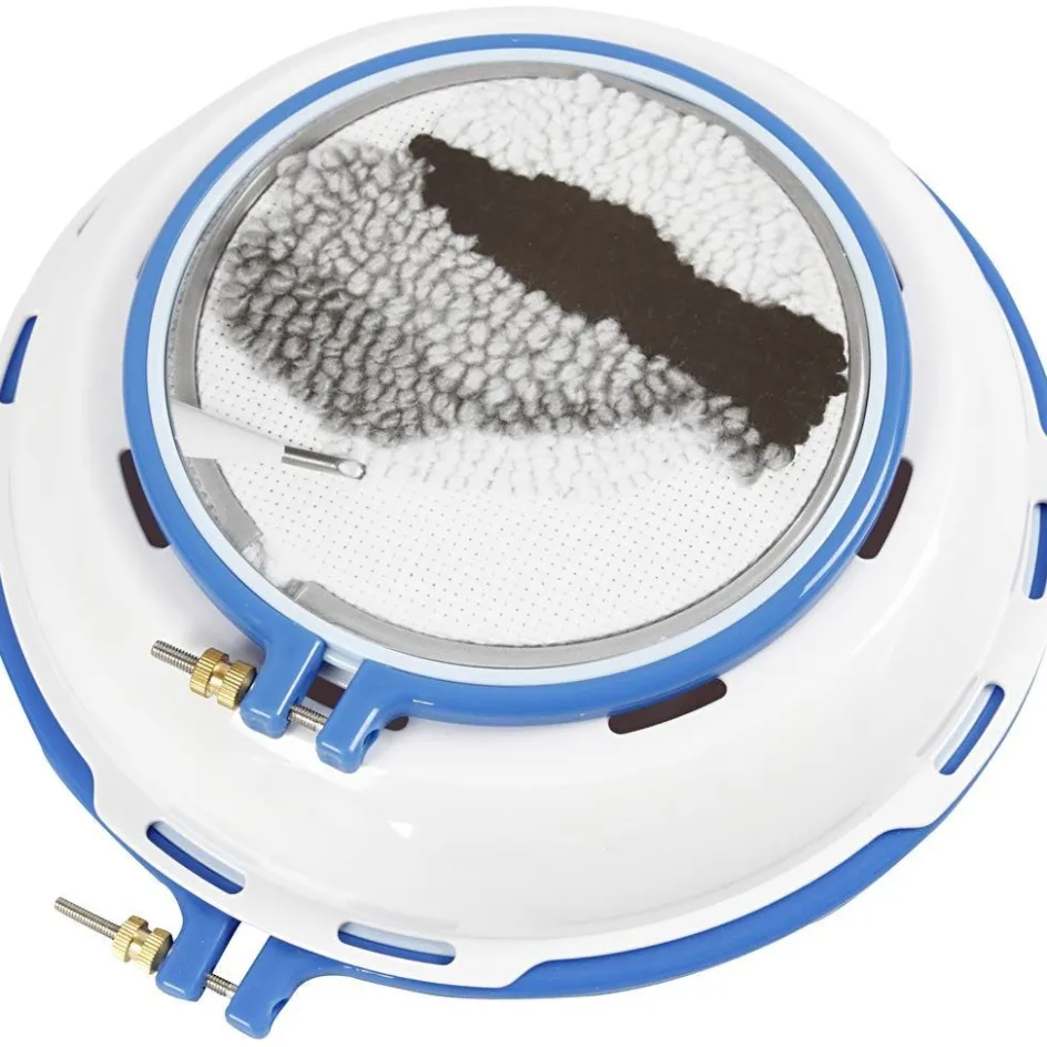Creativ Company Embroidery Hoop Stand| Embroidery And Needle Punch