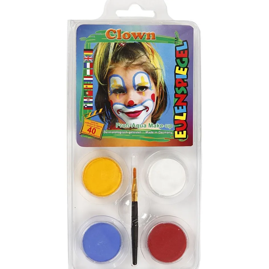 Eulenspiegel Face Paint - Motif Set| Indoor Play|Face Paint And Accessories