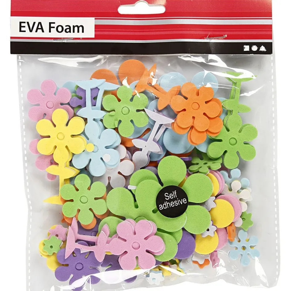 Creativ Company EVA Foam Flowers| Small Decorations