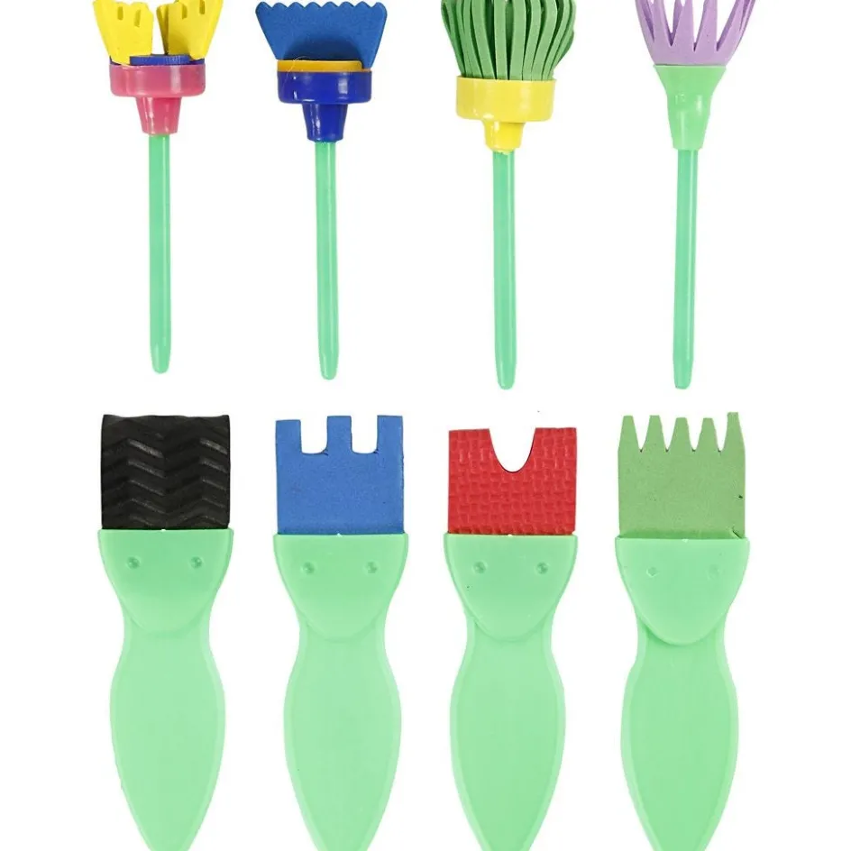 Creativ Company EVA Foam Paint Brushes| Brushes, Spatulas And Pallets