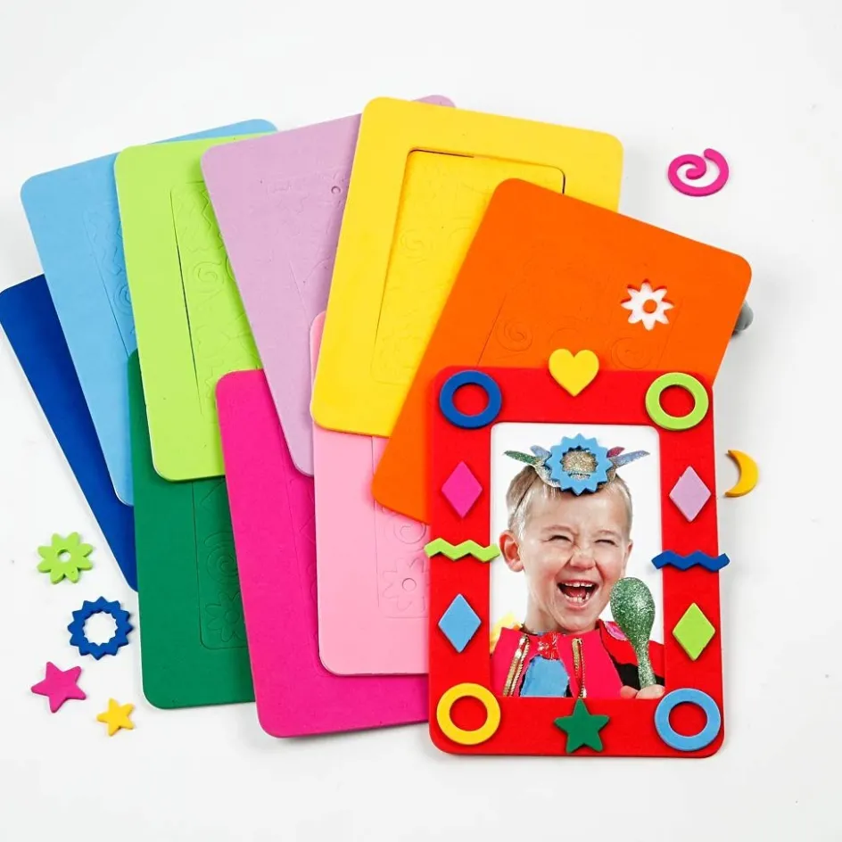 Creativ Company EVA Foam Photo Frames| Moss Rubber