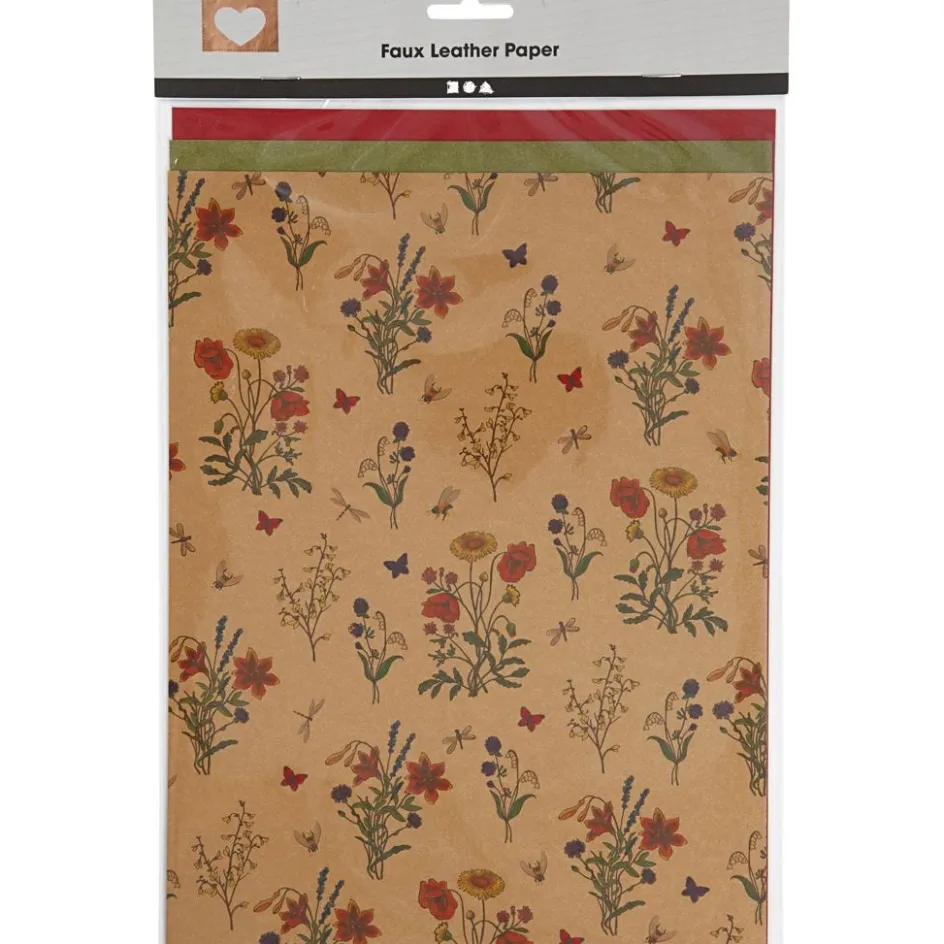 Creativ Company Faux Leather Paper| Leather Paper