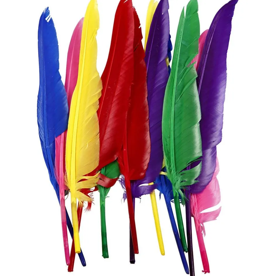 Creativ Company Feathers| Feathers, Pom-Poms And Pipe Cleaners