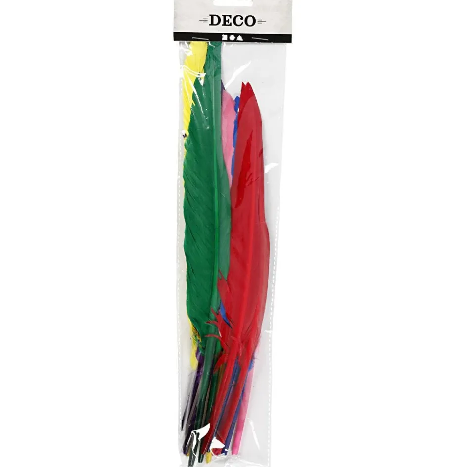 Creativ Company Feathers| Feathers, Pom-Poms And Pipe Cleaners