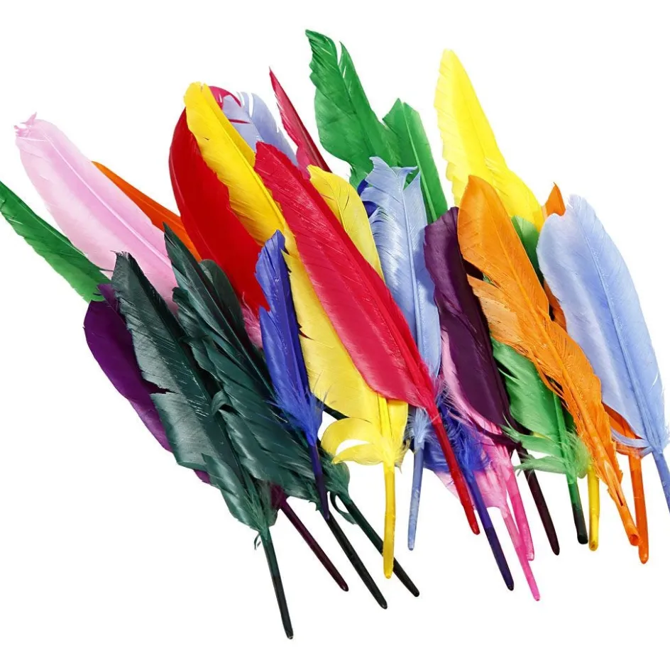 Creativ Company Feathers| Basic Items And Tools|Feathers, Pom-Poms And Pipe Cleaners