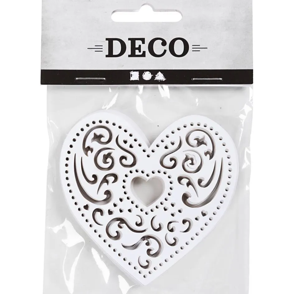 Creativ Company Filigree Heart| Paper Decorations And Paper Figures
