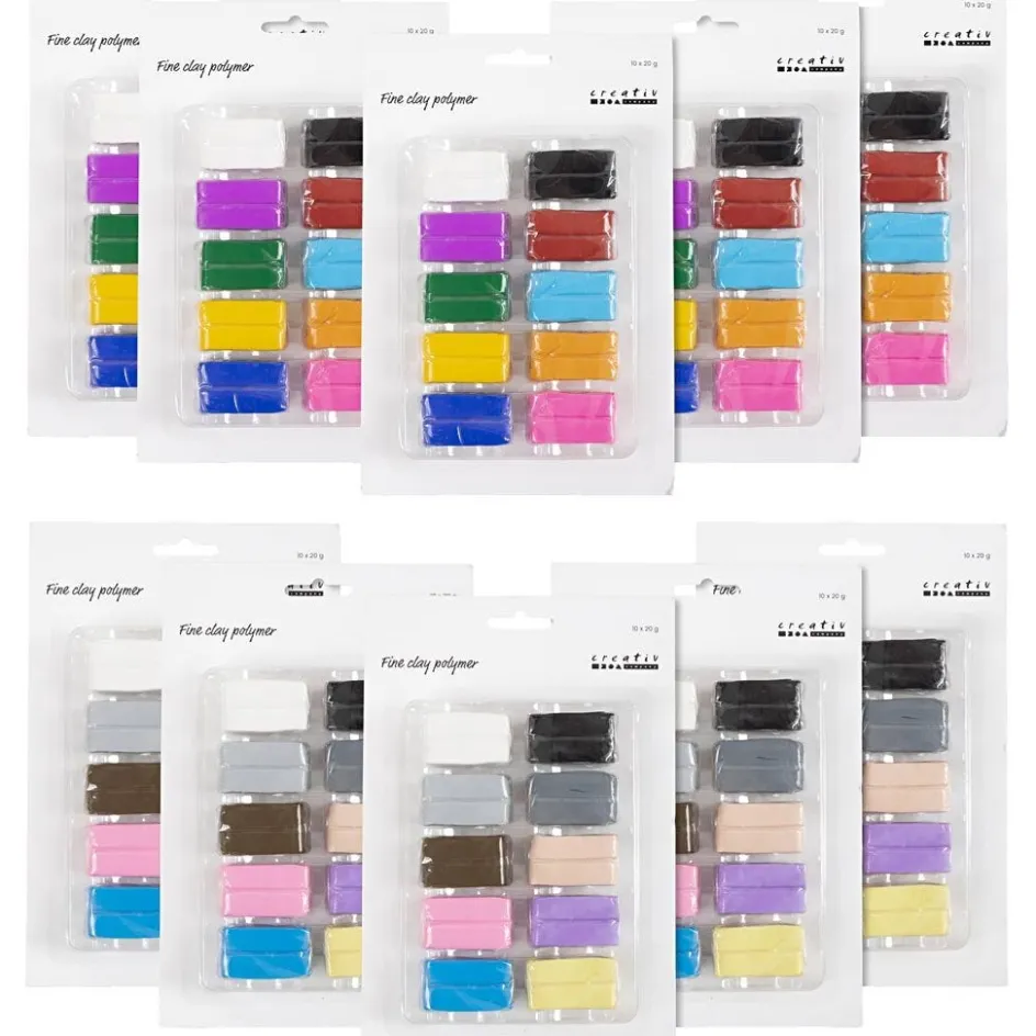 Creativ Company Fine Clay Polymer| Clay For A Kiln