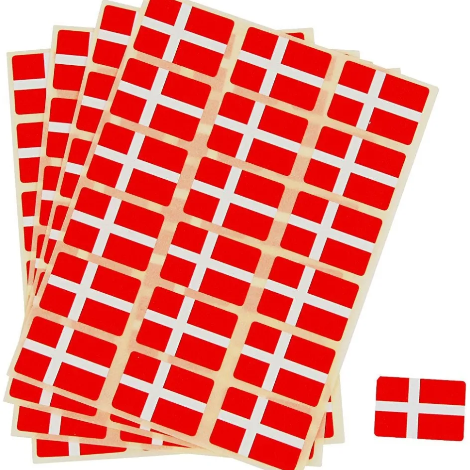 Creativ Company Flag Stickers| Party Items