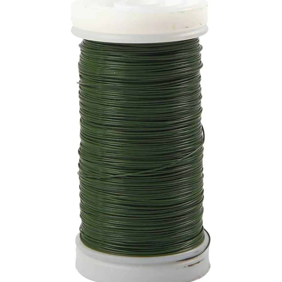 Creativ Company Florist Wire| Flower Arranging And Basket Weaving Supplies