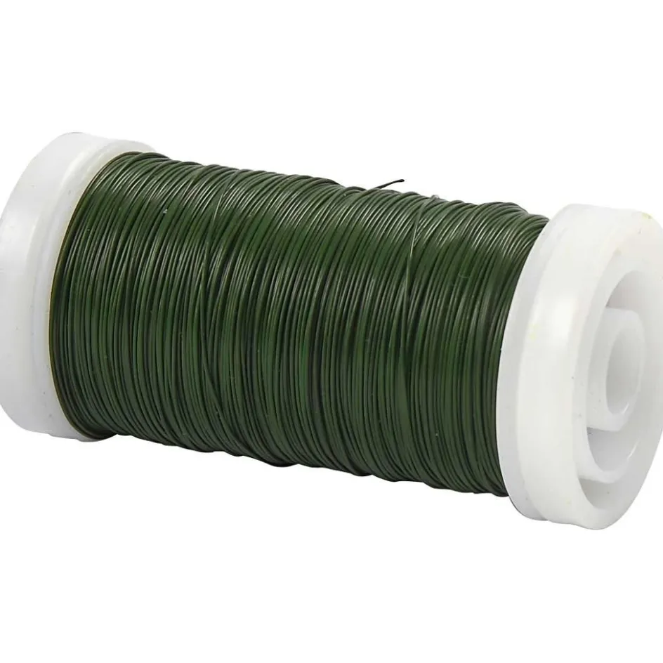 Creativ Company Florist Wire| Flower Arranging And Basket Weaving Supplies
