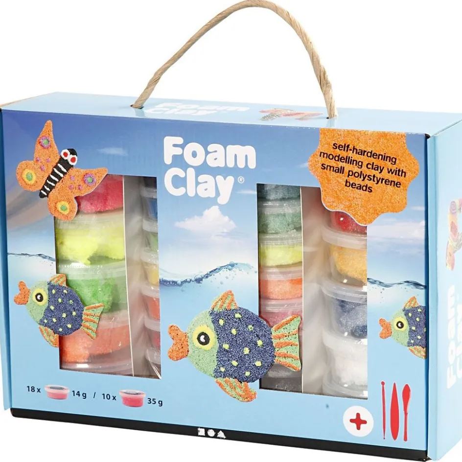 Foam Clay ® Gift Box| Air Drying Clay And Modelling Compounds
