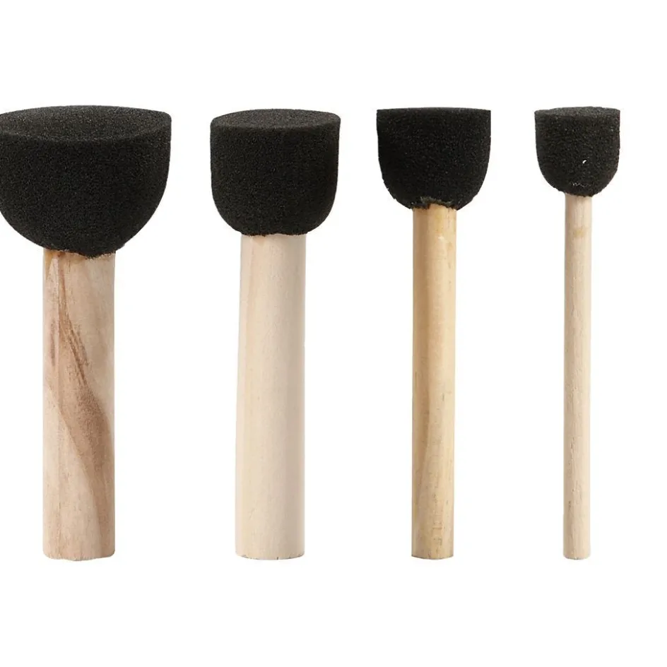 Creativ Company Foam Stencil Brushes| Brushes, Spatulas And Pallets