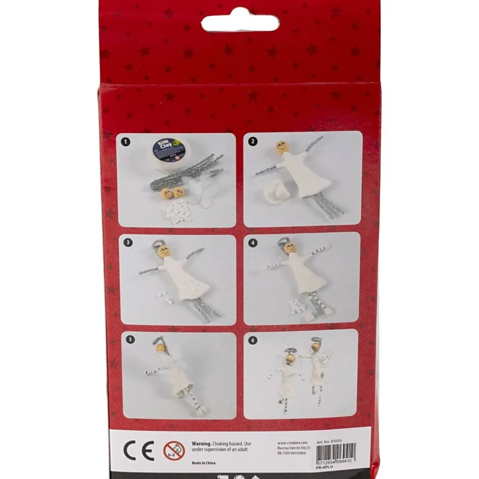 Silk Clay Funny Friends| Advent Gifts And Calendar Gifts|Air Drying Clay And Modelling Compounds