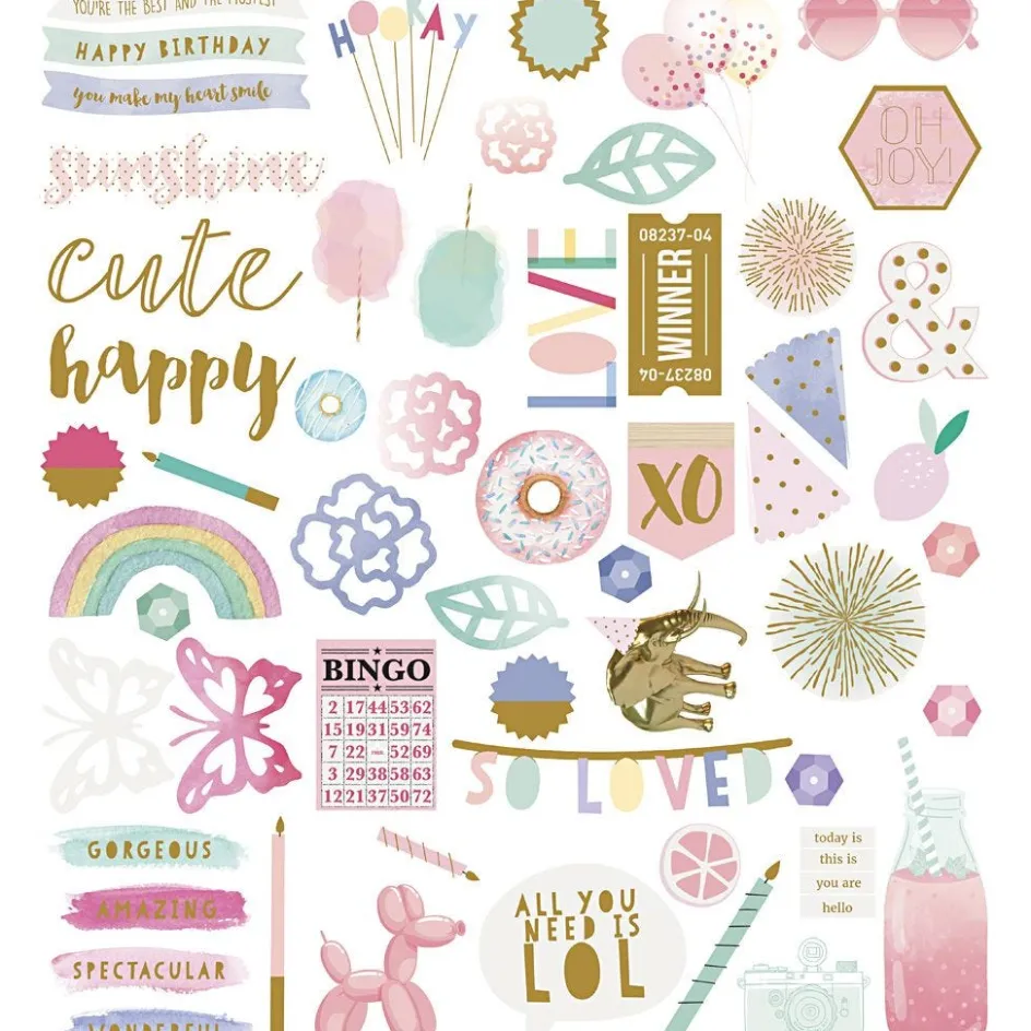 Creativ Company Gift Tags| Stickers And Vintage Die-Cuts