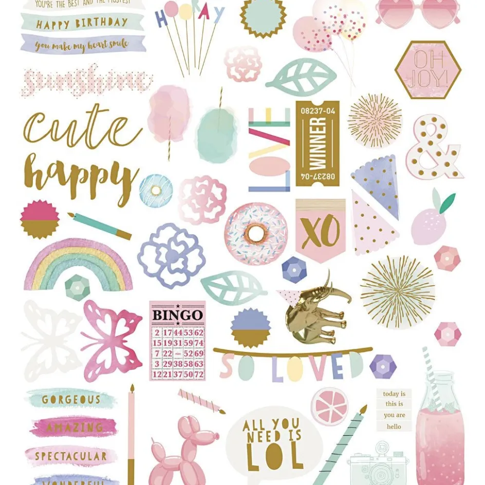 Creativ Company Gift Tags| Stickers And Vintage Die-Cuts