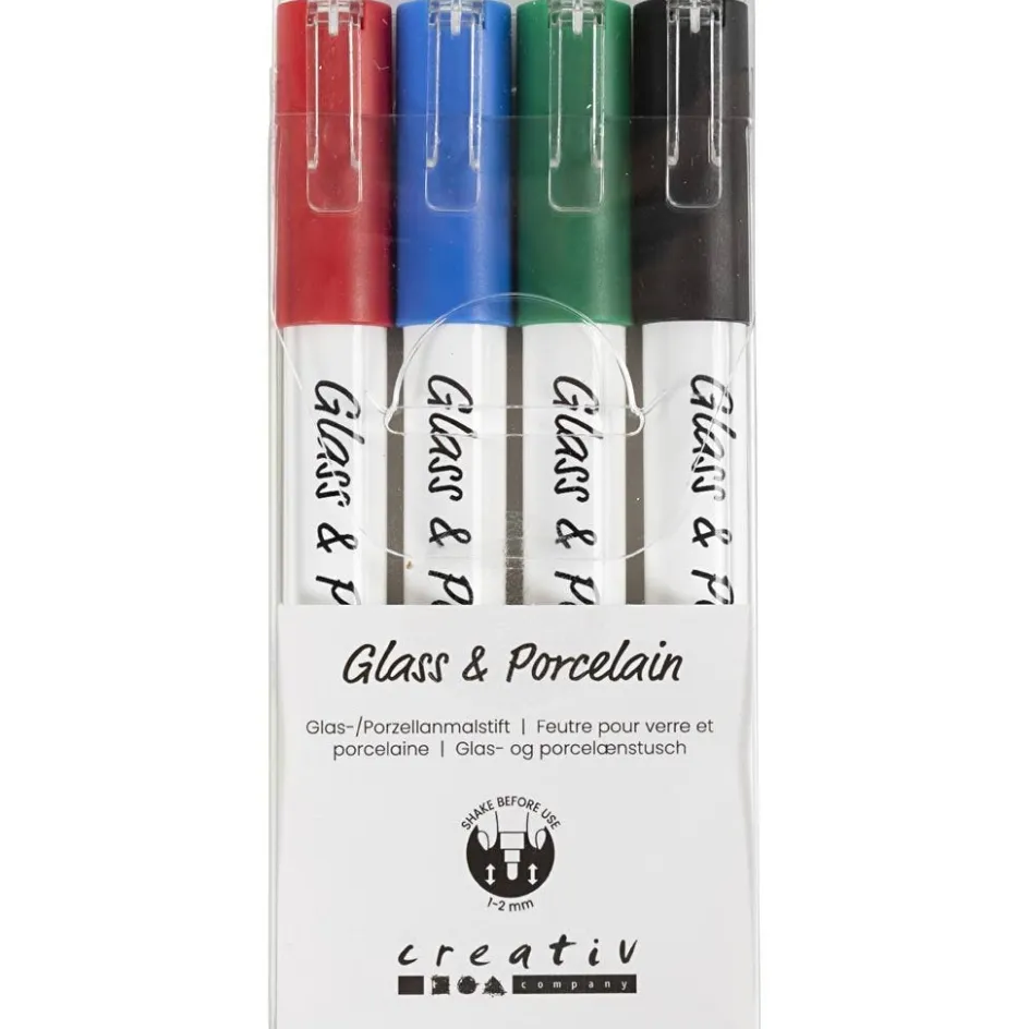 Creativ Company Glass & Porcelain Marker| Porcelain And Glass Decoration (Washable)